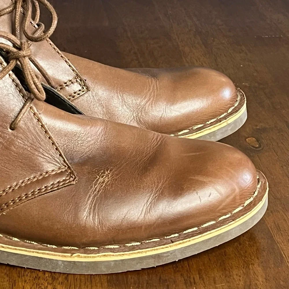 The Rail Men's Brown Tempe Chukka Dress Shoes